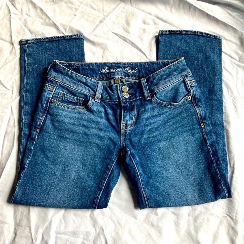 American Eagle Artist Stretch Size 0 Jeans - Picture 3 of 9